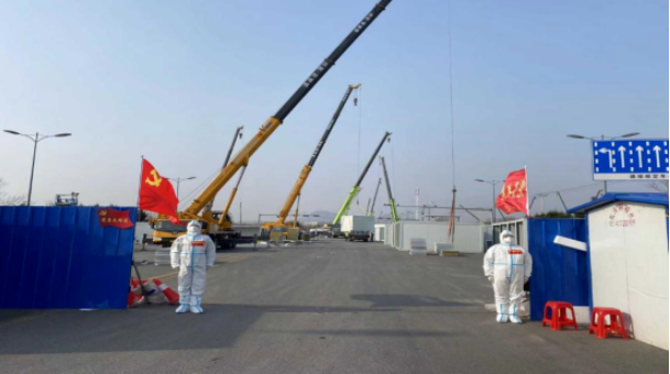 防疫接力，勇戰(zhàn)疫情——鞍勤、溫泉集團全力保障健康驛站項目建設